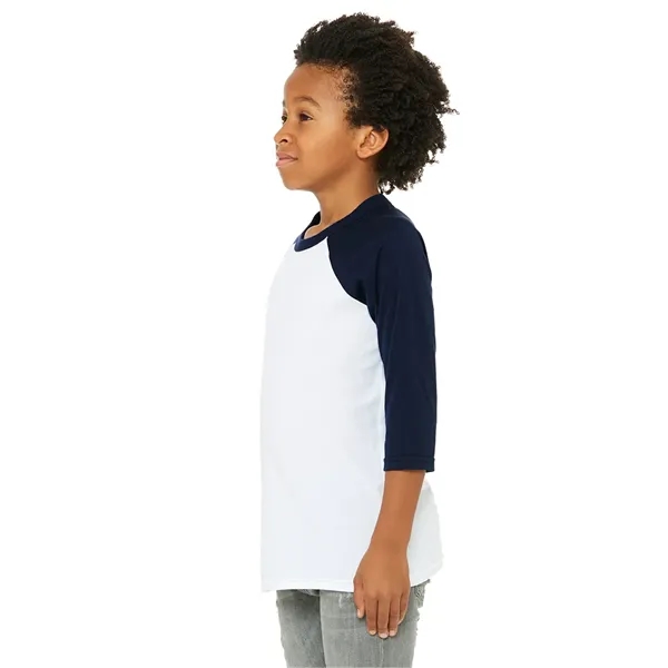 Bella+Canvas Youth 3/4 Sleeve Tee... from ASI 89380 Staton Corporate and Casual / Staton® Staton Wholesale
