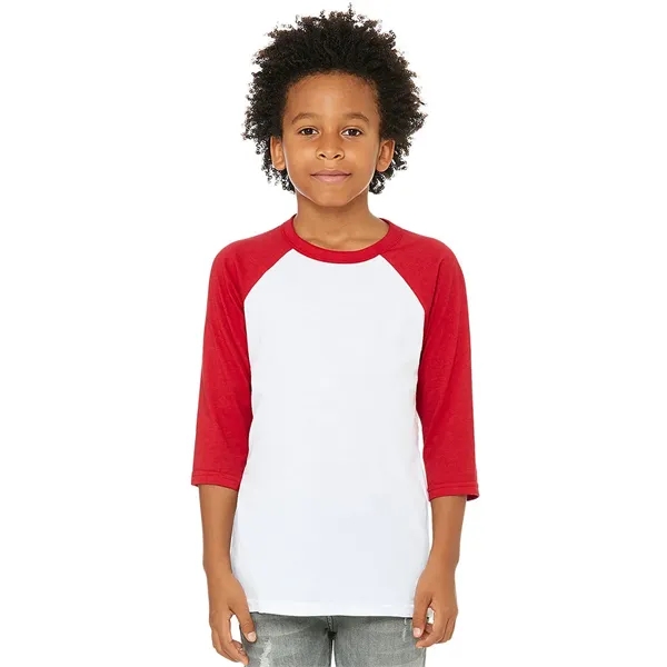Bella+Canvas Youth 3/4 Sleeve Tee... from ASI 89380 Staton Corporate and Casual / Staton® Staton Wholesale