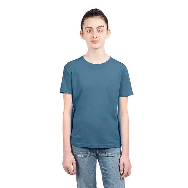 Youth cotton crew shirt. 4.3 ounce, 100% combed ring spun cotton.... from ASI 89380 Staton Corporate and Casual