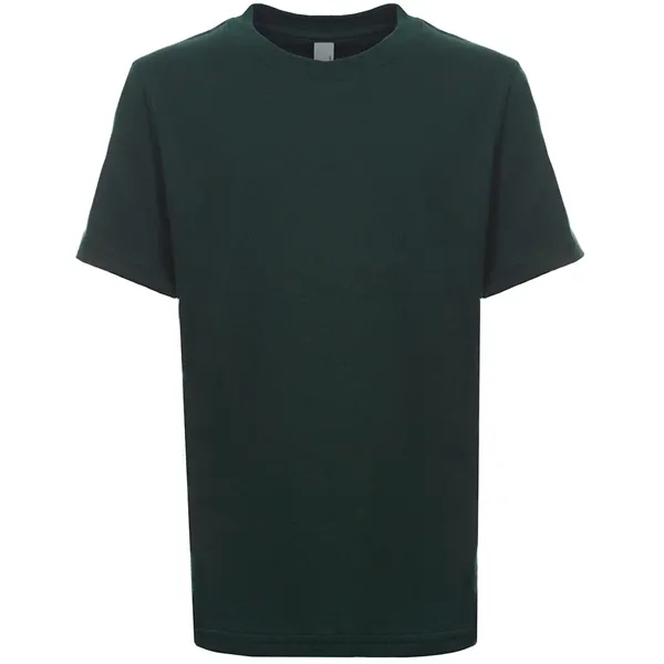 Youth cotton crew shirt. 4.3 ounce, 100% combed ring spun cotton.... from ASI 89380 Staton Corporate and Casual