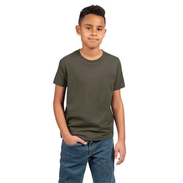 Youth cotton crew shirt. 4.3 ounce, 100% combed ring spun cotton.... from ASI 89380 Staton Corporate and Casual