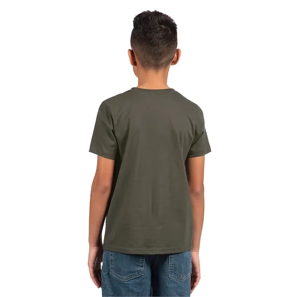 Youth cotton crew shirt. 4.3 ounce, 100% combed ring spun cotton.... from ASI 89380 Staton Corporate and Casual