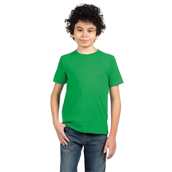 Youth cotton crew shirt. 4.3 ounce, 100% combed ring spun cotton.... from ASI 89380 Staton Corporate and Casual