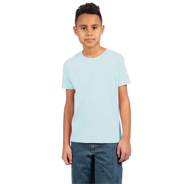 Youth cotton crew shirt. 4.3 ounce, 100% combed ring spun cotton.... from ASI 89380 Staton Corporate and Casual