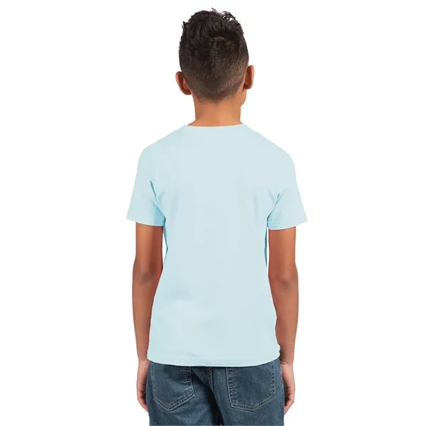 Youth cotton crew shirt. 4.3 ounce, 100% combed ring spun cotton.... from ASI 89380 Staton Corporate and Casual