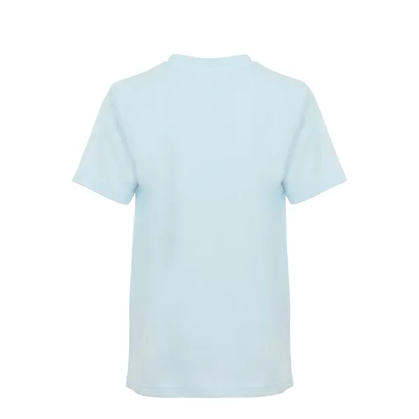 Youth cotton crew shirt. 4.3 ounce, 100% combed ring spun cotton.... from ASI 89380 Staton Corporate and Casual