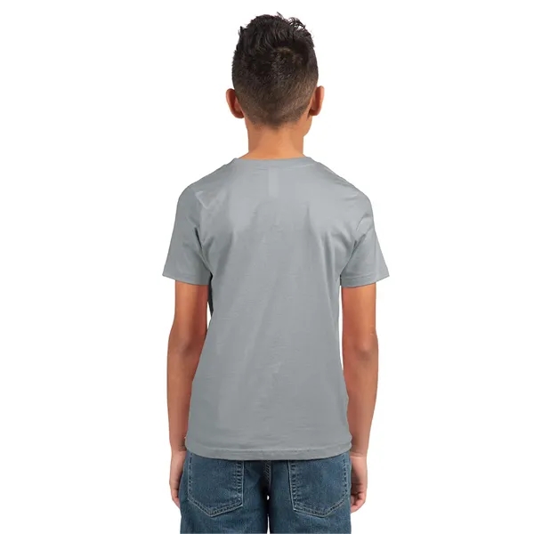 Youth cotton crew shirt. 4.3 ounce, 100% combed ring spun cotton.... from ASI 89380 Staton Corporate and Casual