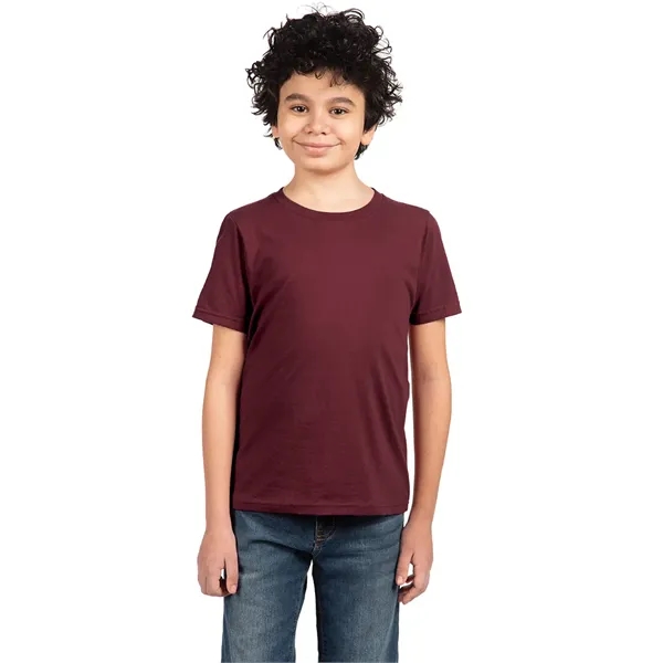 Youth cotton crew shirt. 4.3 ounce, 100% combed ring spun cotton.... from ASI 89380 Staton Corporate and Casual