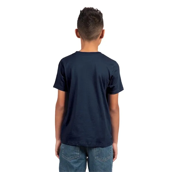 Youth cotton crew shirt. 4.3 ounce, 100% combed ring spun cotton.... from ASI 89380 Staton Corporate and Casual