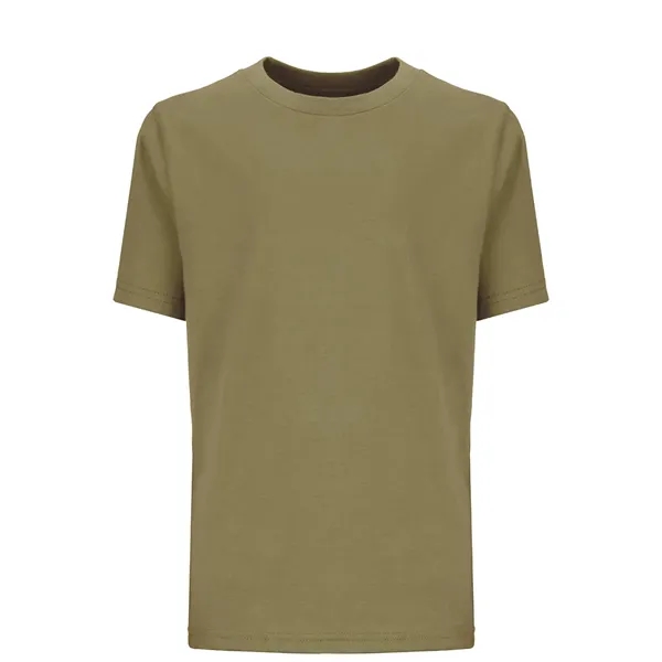 Youth cotton crew shirt. 4.3 ounce, 100% combed ring spun cotton.... from ASI 89380 Staton Corporate and Casual