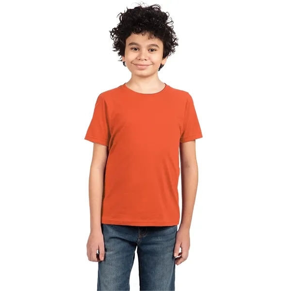 Youth cotton crew shirt. 4.3 ounce, 100% combed ring spun cotton.... from ASI 89380 Staton Corporate and Casual