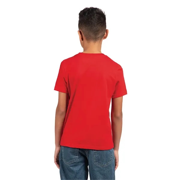 Youth cotton crew shirt. 4.3 ounce, 100% combed ring spun cotton.... from ASI 89380 Staton Corporate and Casual