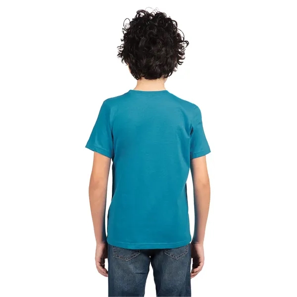 Youth cotton crew shirt. 4.3 ounce, 100% combed ring spun cotton.... from ASI 89380 Staton Corporate and Casual