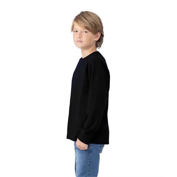 Youth Cotton Long Sleeve Tee... from ASI 89380 Staton Corporate and Casual