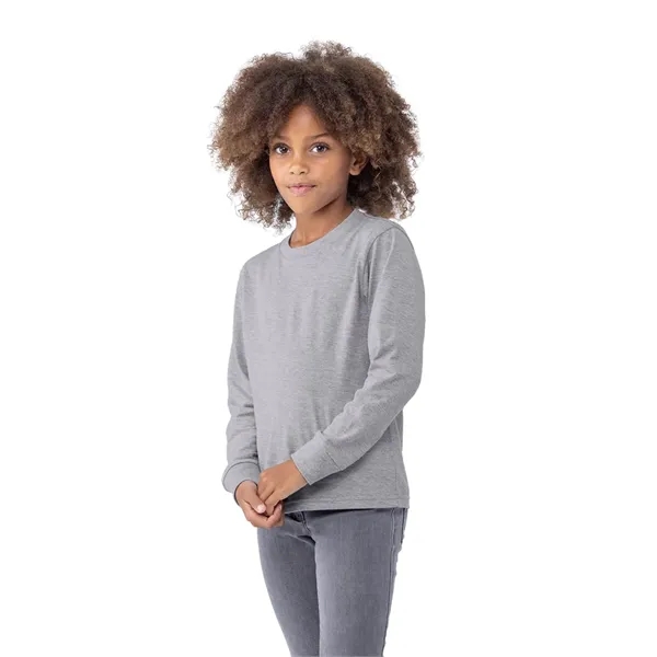Youth Cotton Long Sleeve Tee... from ASI 89380 Staton Corporate and Casual