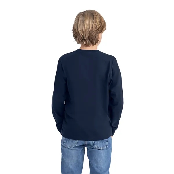 Youth Cotton Long Sleeve Tee... from ASI 89380 Staton Corporate and Casual