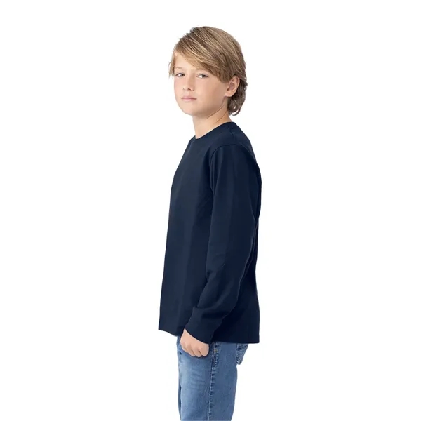 Youth Cotton Long Sleeve Tee... from ASI 89380 Staton Corporate and Casual