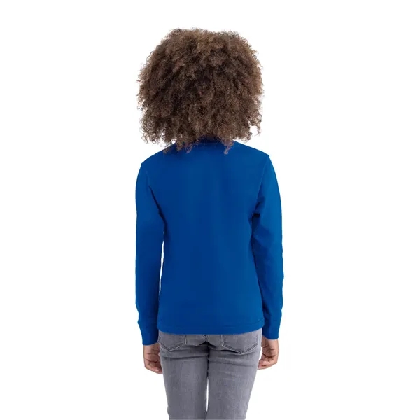 Youth Cotton Long Sleeve Tee... from ASI 89380 Staton Corporate and Casual