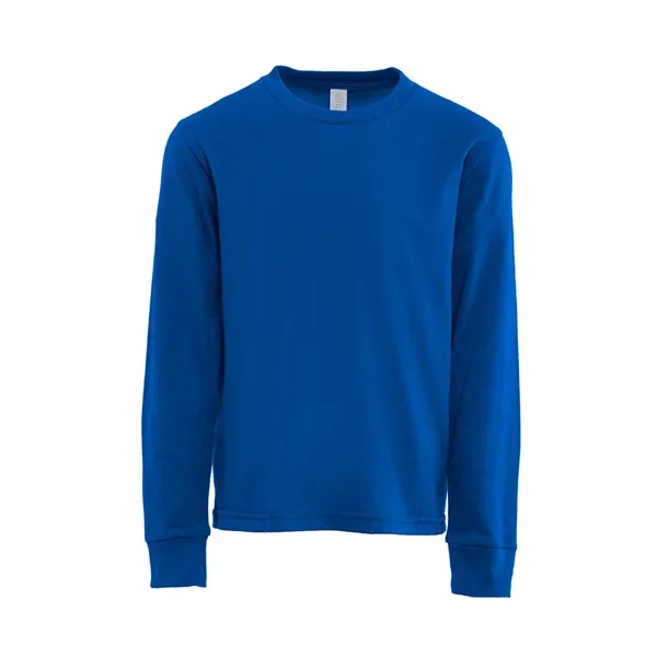 Youth Cotton Long Sleeve Tee... from ASI 89380 Staton Corporate and Casual