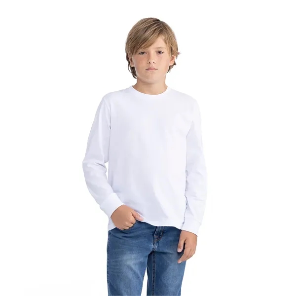 Youth Cotton Long Sleeve Tee... from ASI 89380 Staton Corporate and Casual