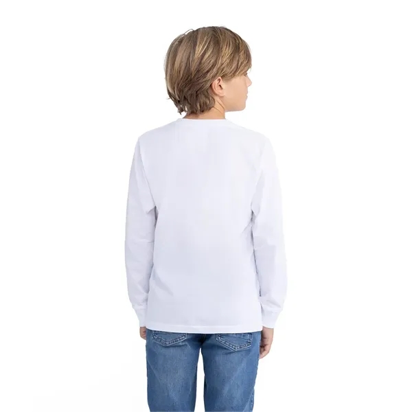 Youth Cotton Long Sleeve Tee... from ASI 89380 Staton Corporate and Casual
