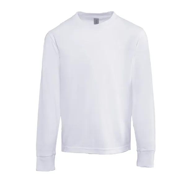 Youth Cotton Long Sleeve Tee... from ASI 89380 Staton Corporate and Casual