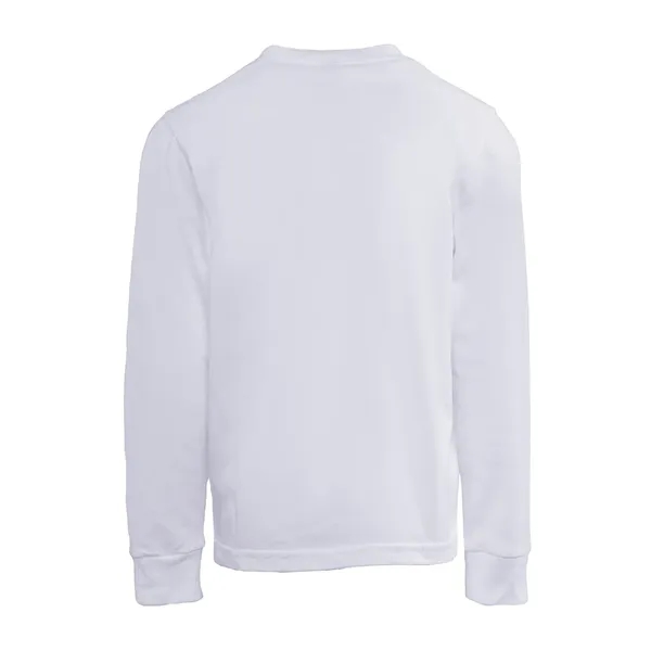 Youth Cotton Long Sleeve Tee... from ASI 89380 Staton Corporate and Casual