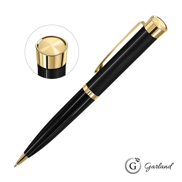 Garland® Executive Color Custom Emblem Ballpoint Pen - Gold Accent... from ASI 84592 St Regis Group