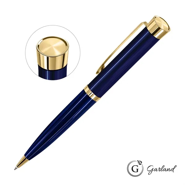 Garland® Executive Color Custom Emblem Ballpoint Pen - Gold Accent... from ASI 84592 St Regis Group
