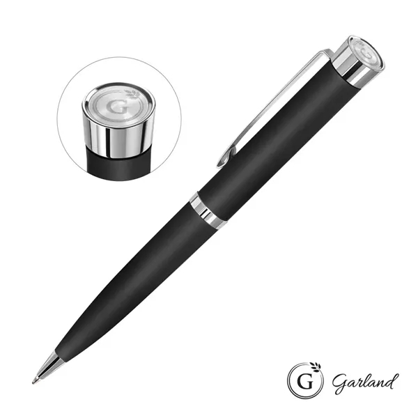 Garland® Executive Color Emblem Ballpoint Pen - Chrome Accent... from ASI 84592 St Regis Group