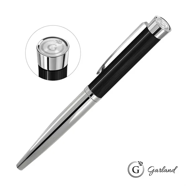 Garland® Executive Emblem Monogram Rollerball Pen - Chrome Accent... from ASI 84592 St Regis Group