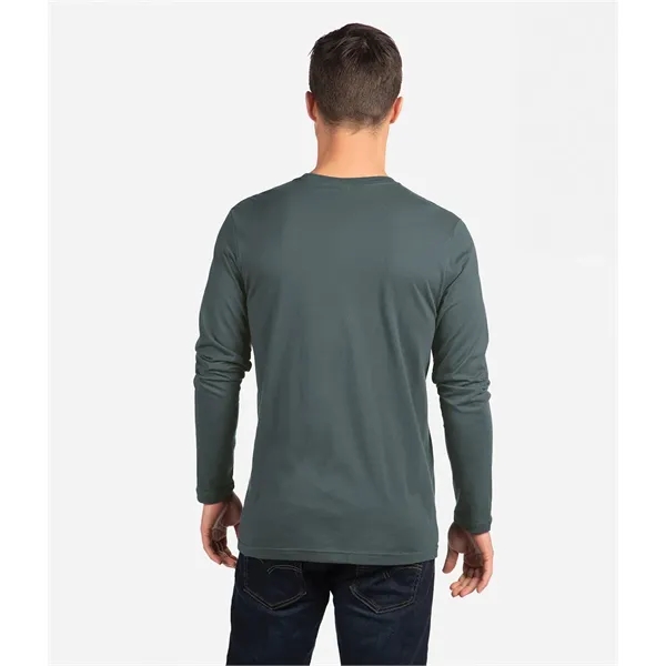 Men's Cotton Long Sleeve Crew Shirt. Blank product.... from ASI 89380 Staton Corporate and Casual