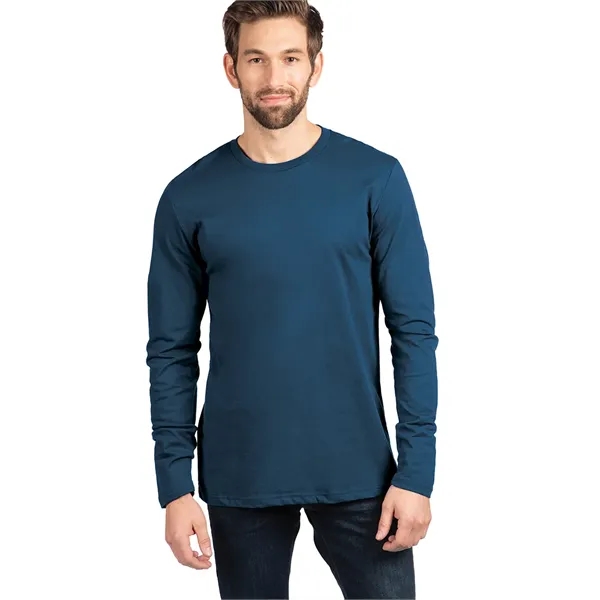 Men's Cotton Long Sleeve Crew Shirt. Blank product.... from ASI 89380 Staton Corporate and Casual