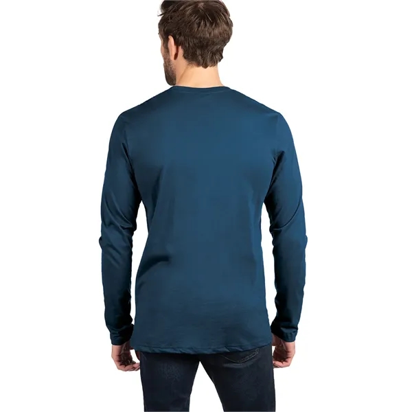 Men's Cotton Long Sleeve Crew Shirt. Blank product.... from ASI 89380 Staton Corporate and Casual