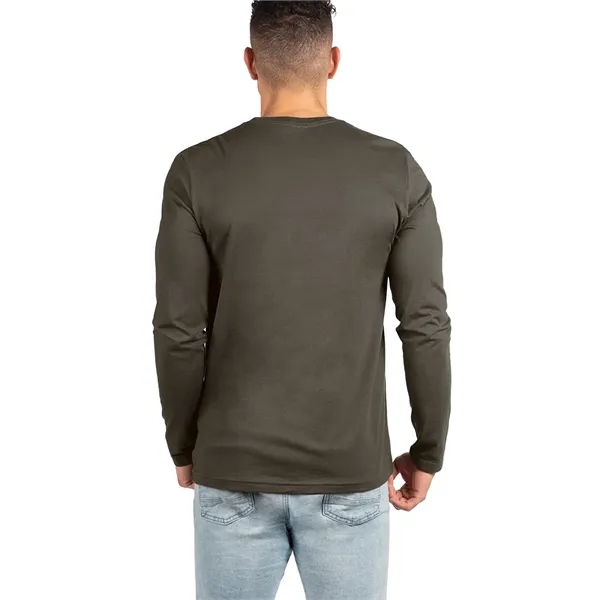 Men's Cotton Long Sleeve Crew Shirt. Blank product.... from ASI 89380 Staton Corporate and Casual