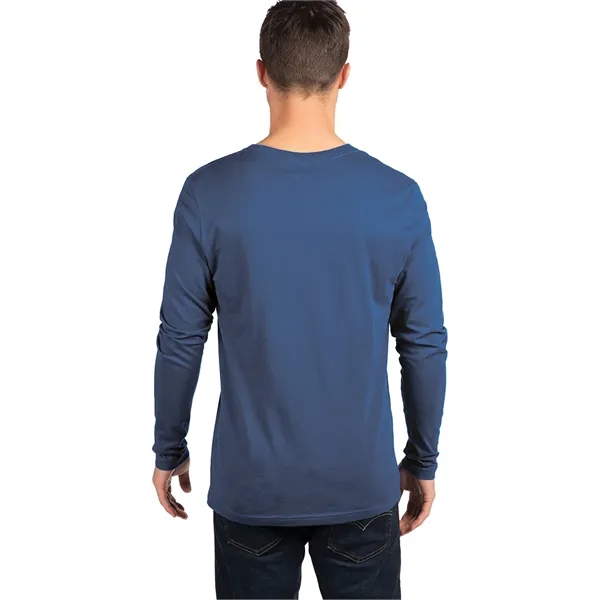 Men's Cotton Long Sleeve Crew Shirt. Blank product.... from ASI 89380 Staton Corporate and Casual