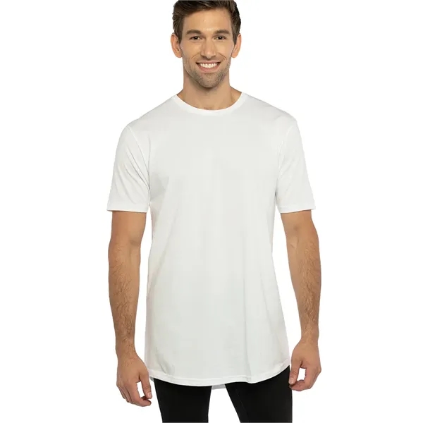 Men's short sleeve cotton crew with a long body. Blank product.... from ASI 89380 Staton Corporate and Casual