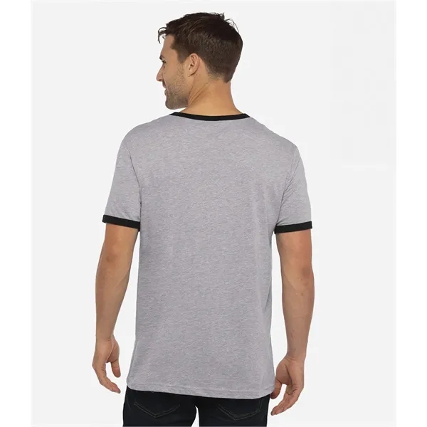 Men's ringer t-shirt made from 100% combed ring-spun cotton and features... from ASI 89380 Staton Corporate and Casual