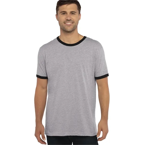 Men's ringer t-shirt made from 100% combed ring-spun cotton and features... from ASI 89380 Staton Corporate and Casual
