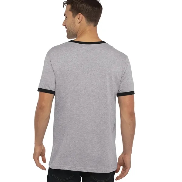Men's ringer t-shirt made from 100% combed ring-spun cotton and features... from ASI 89380 Staton Corporate and Casual