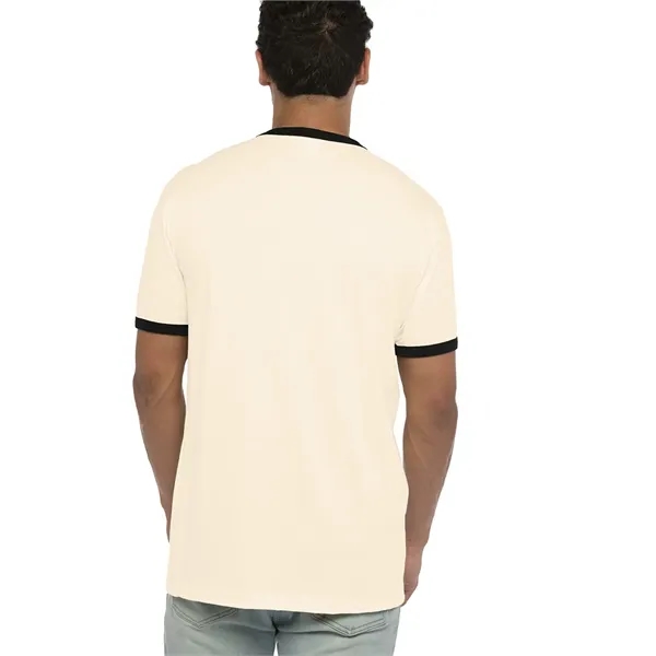 Men's ringer t-shirt made from 100% combed ring-spun cotton and features... from ASI 89380 Staton Corporate and Casual