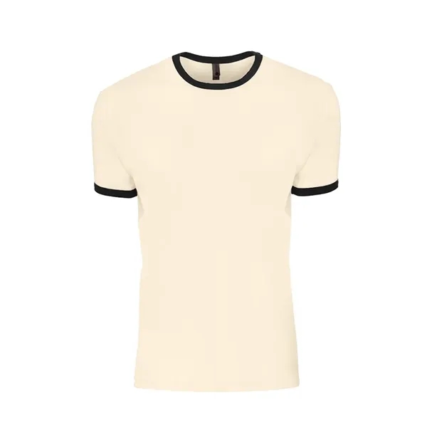 Men's ringer t-shirt made from 100% combed ring-spun cotton and features... from ASI 89380 Staton Corporate and Casual