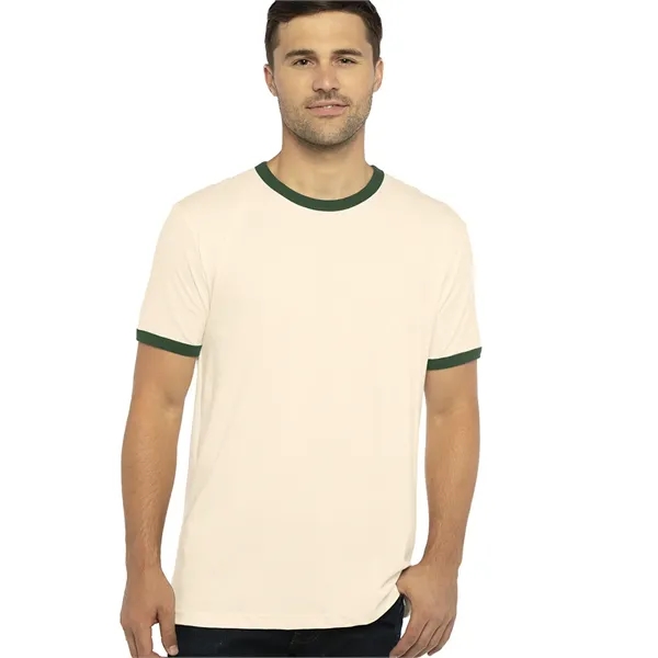 Men's ringer t-shirt made from 100% combed ring-spun cotton and features... from ASI 89380 Staton Corporate and Casual