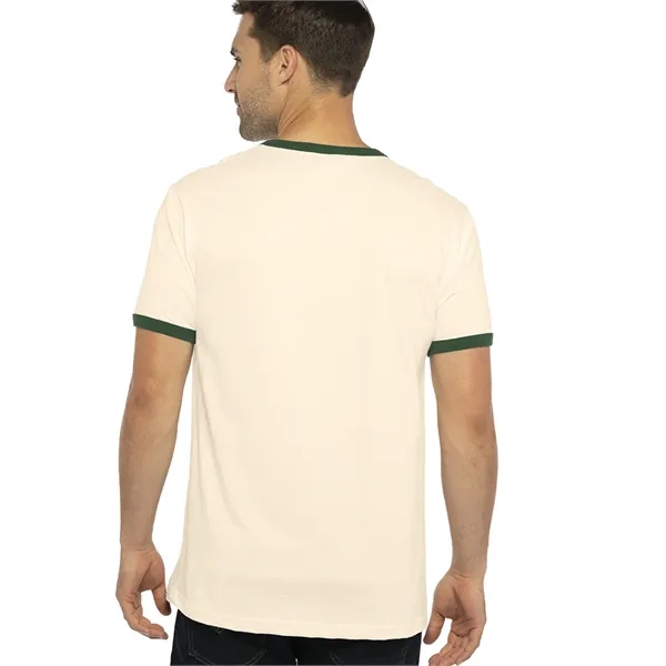 Men's ringer t-shirt made from 100% combed ring-spun cotton and features... from ASI 89380 Staton Corporate and Casual