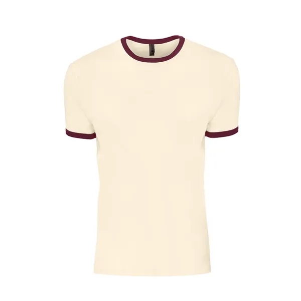 Men's ringer t-shirt made from 100% combed ring-spun cotton and features... from ASI 89380 Staton Corporate and Casual