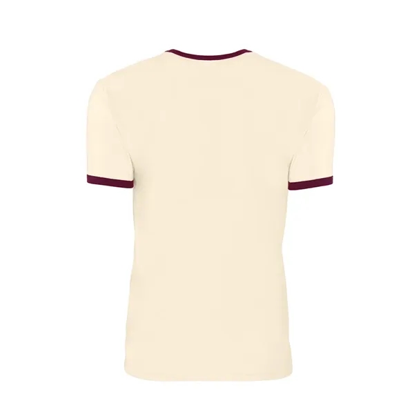 Men's ringer t-shirt made from 100% combed ring-spun cotton and features... from ASI 89380 Staton Corporate and Casual