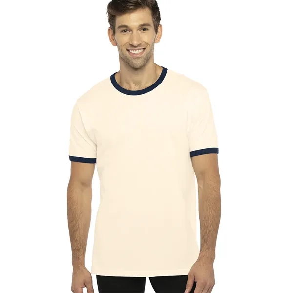 Men's ringer t-shirt made from 100% combed ring-spun cotton and features... from ASI 89380 Staton Corporate and Casual