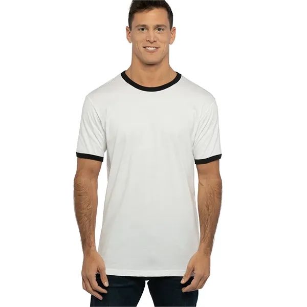 Men's ringer t-shirt made from 100% combed ring-spun cotton and features... from ASI 89380 Staton Corporate and Casual