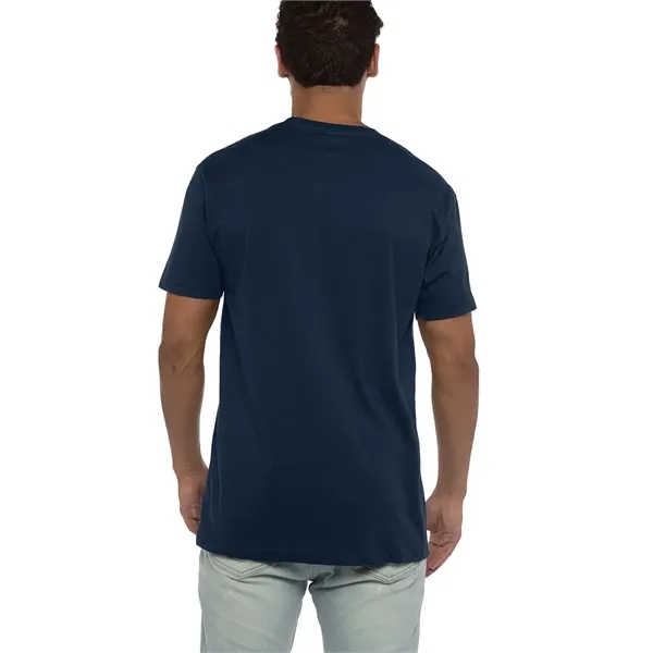 Unisex crewneck t-shirt made from 100% combed ring-spun cotton with 5-point... from ASI 89380 Staton Corporate and Casual