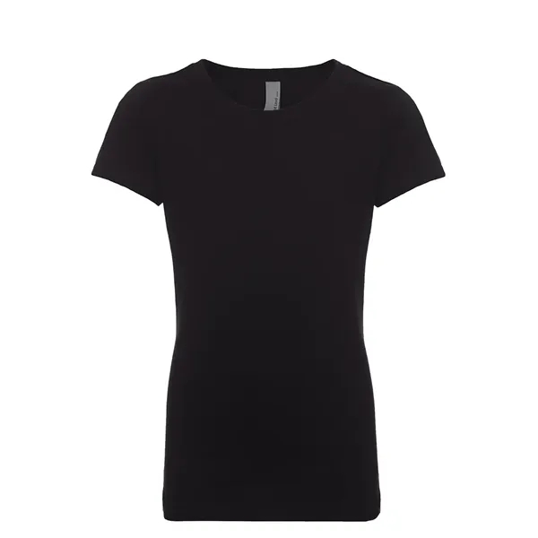 Girl's princess tee. 4.3 ounce, 100% combed ring spun cotton. Blank... from ASI 89380 Staton Corporate and Casual